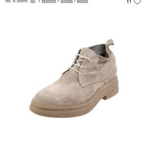No. 6 Store Suede Lace Up Ankle Boots